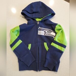 Seattle Seahawks Hoodie. Toddler, Size 4